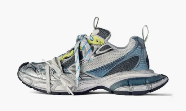 Balenciaga 3XL Sneaker Worn-Out - White Blue Yellow