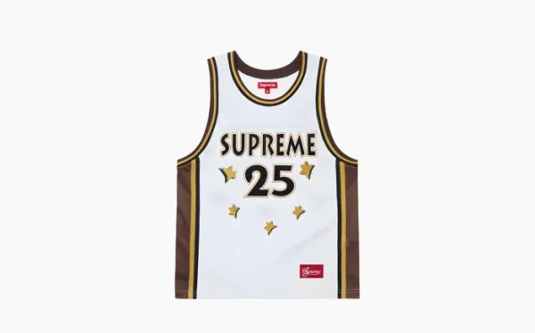 Supreme SS25 Basketball Jerseys White