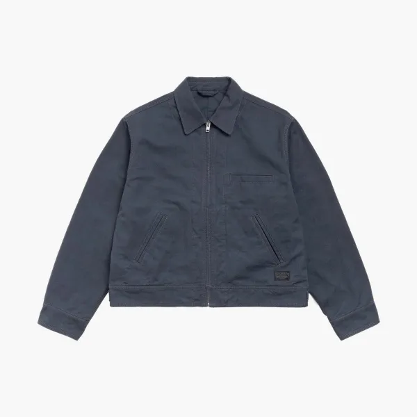 Stussy Work Collared Jacket Blue