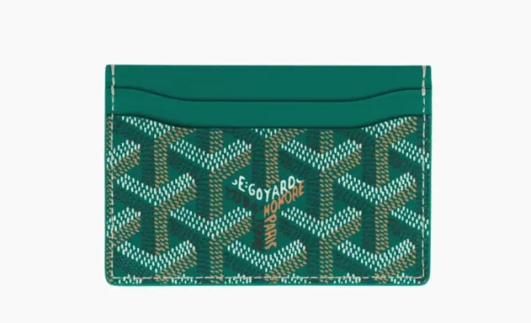  Goyard Saint-Sulpice Card Wallet Sky Green