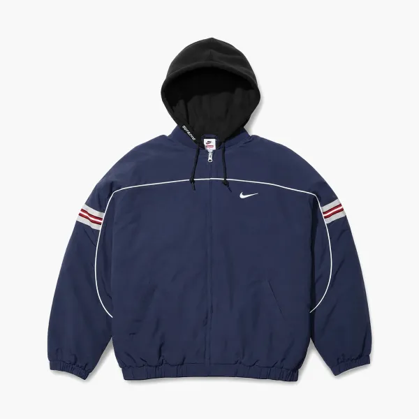 Supreme x Nike Nylon Hooded Jacket Navy