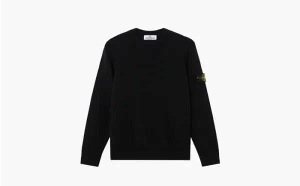 Stone Island Garment Dyed Crew Sweat "Black"