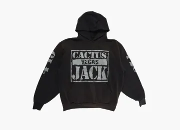 Cactus Jack by Travis Scott x WWE WrestleMania Pullover Hoodie Black
