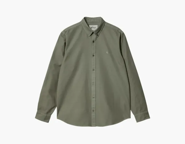 Carhartt WIP Bolton Shirt Smoke Green