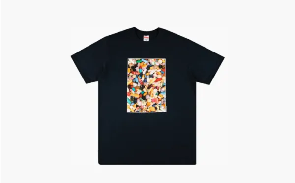 Supreme FW20 Pills Tee Heather Navy