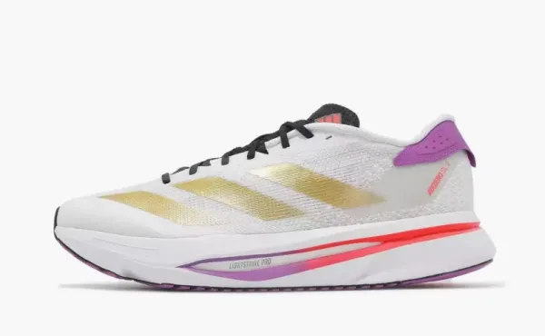 Adidas Adizero SL2 White Gold Purple Burst