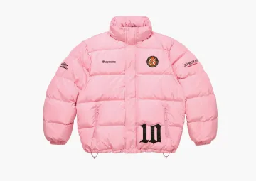 Supreme x Umbro Down Puffer Jacket Pink