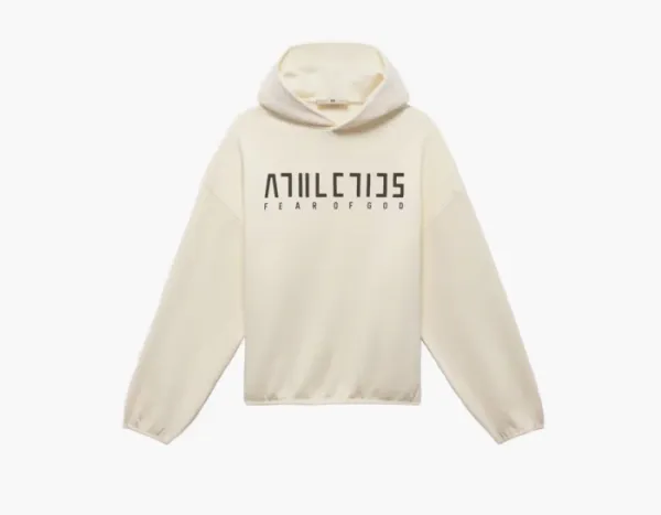 Adidas x Fear Of God Athletics Cotton Fleece Hoodie Cream White