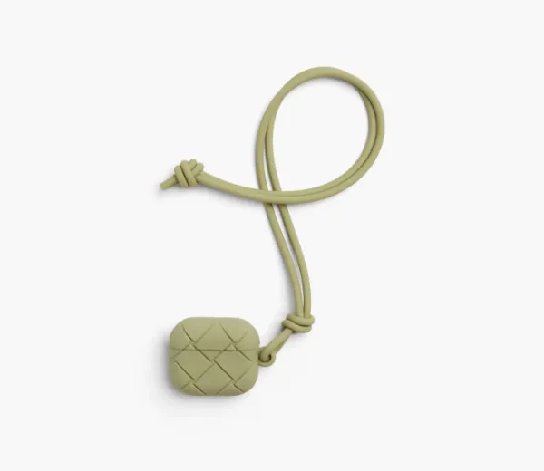 Bottega Veneta AirPods Case Travertine