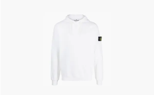 Stone Island White Sweatshirt "White"