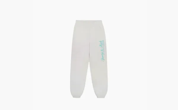 Sporty & Rich Knitted Sports Pants Mens Gray