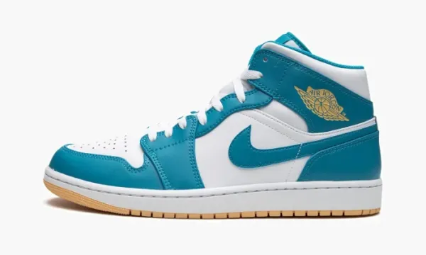 Air Jordan 1 Mid Aquatone
