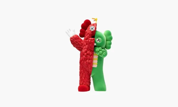 Kaws Kachamukku Vinyl Figure Green Red