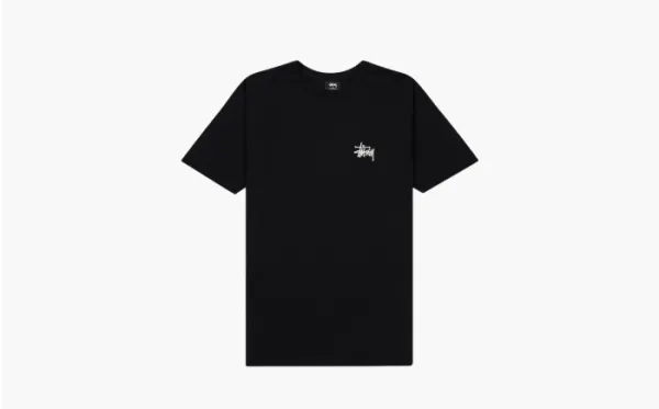 Stussy Web Pigment Dyed Tee Black