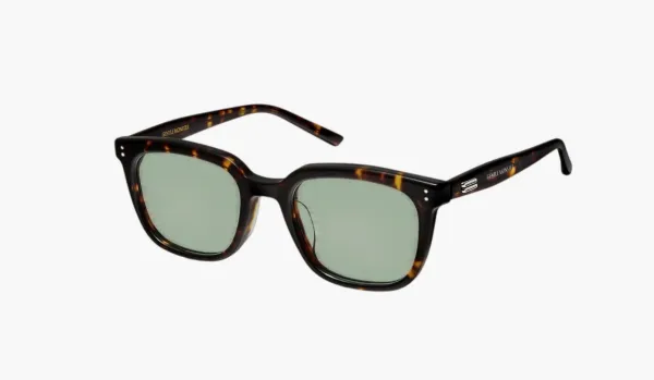 Gentle Monster Daze T9 Sunglasses Tortoise / Green