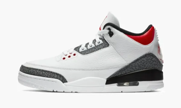 Air Jordan 3 Retro Se-t Denim Japan Exclusive - Fire Red