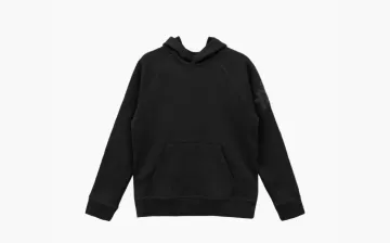 Chrome Hearts Triple Cross Leather Pullover Hoodie Black