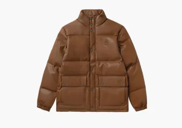 Carhartt WIP Galen Puffer Jacket Brown