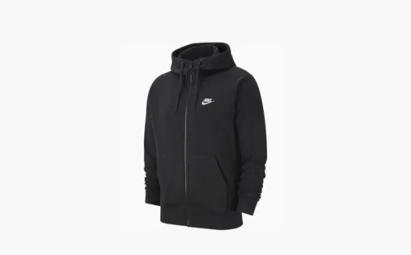 Nike Oversized Full-Zip Hoodie Black