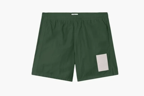 Stone Island Micro Brushed Nylon-TC Shorts Quartz Green
