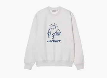 Carhartt WIP Masterpiece Sweatshirt Grey