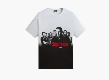 Kith x The Sopranos Ombre Poster Vintage Tee White