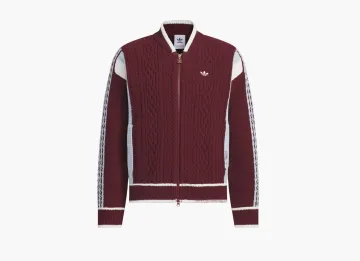 Adidas Originals Retro Cardigan Burgundy