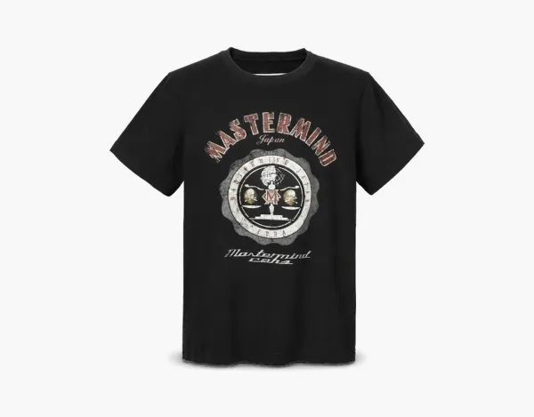 Футболка C2H4 x Mastermind Japan Plain Black
