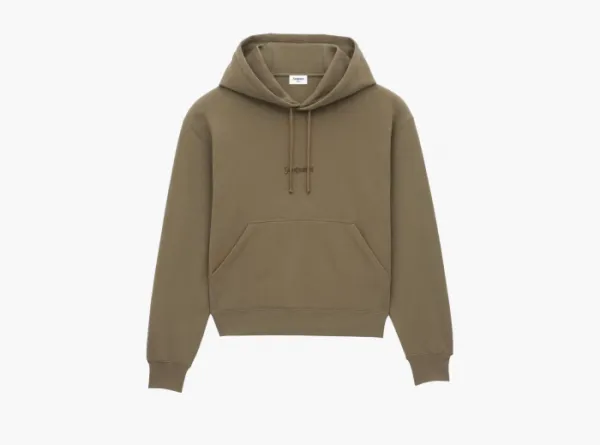 Saint Laurent Hoodie Khaki