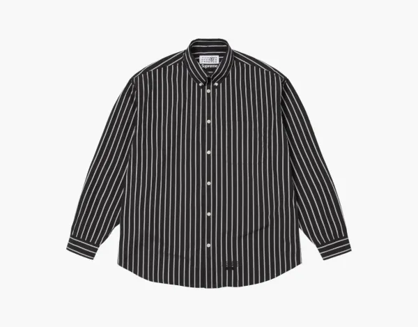 Supreme x MM6 Maison Margiela Stripe Shirt Black