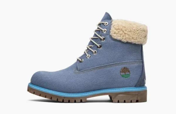Timberland 6 Inch Fabric Boot x Just Don Blue