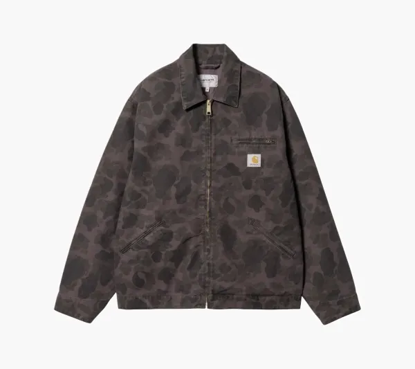 Carhartt WIP Duck Detroit Jacket Brown Camo