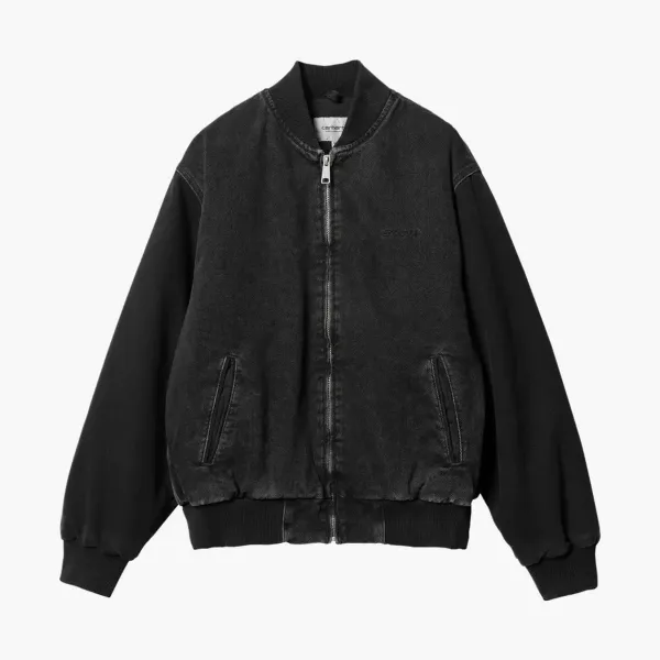 Carhartt WIP Paxon Bomber Jacket Black