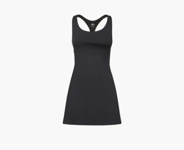 Alo Yoga Airlift Fly Dress Black