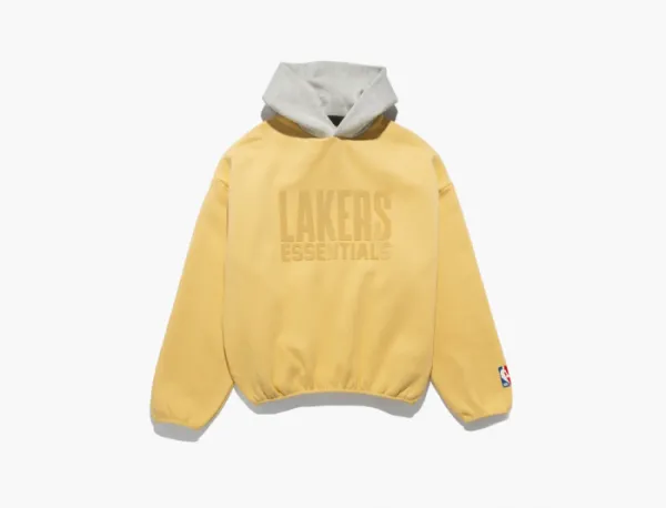 Fear of God Essentials Lakers Hoodie Tuscan