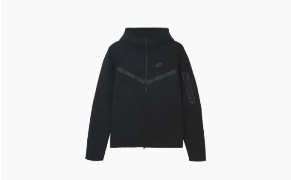 Nike Tech Fleece Zipper Cardigan "Black"