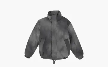  Acne Studios Dyed Puffer Jacket Grey