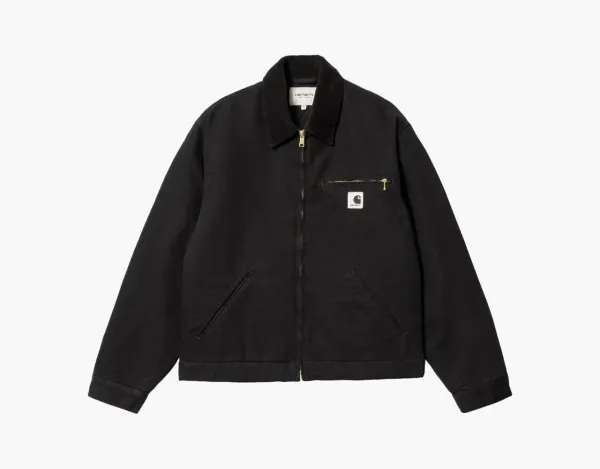 Carhartt WIP FW22 W Detroit Jacket - Black Logo