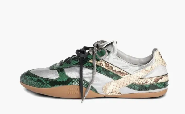 Miu Miu Gymnasium WMNS Cloudy Gray/Fir Green