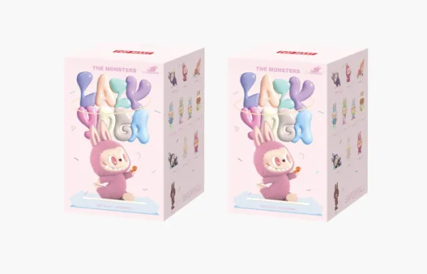 The Monsters Labubu Figures Lazy Yoga (2 Blind Boxes) (5.1-11.3 CM)