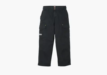 Supreme x Dickies Flannel Lined Cargo Pants Black