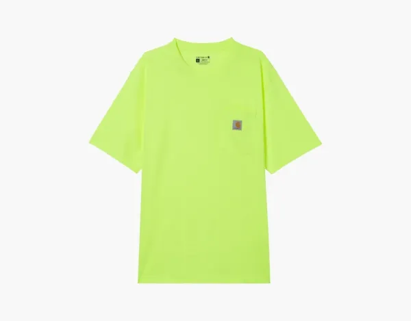 Carhartt Pocket T-Shirt Lime Green