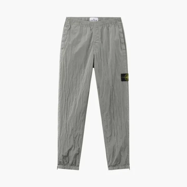 Stone Island Nylon Metal Econyl Trousers Pearl Grey