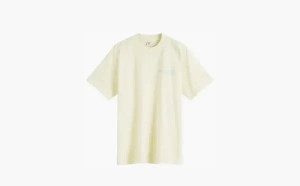 Sporty & Rich USA Health Club T-Shirt Almond & Navy