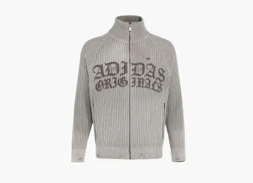 Adidas Originals Full Zip Sweater Putty Beige
