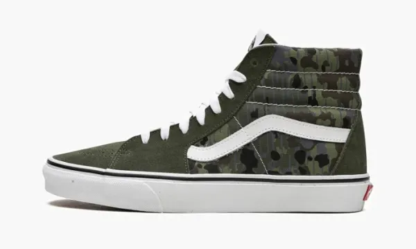 Vans Sk8-hi Rain Camo Green