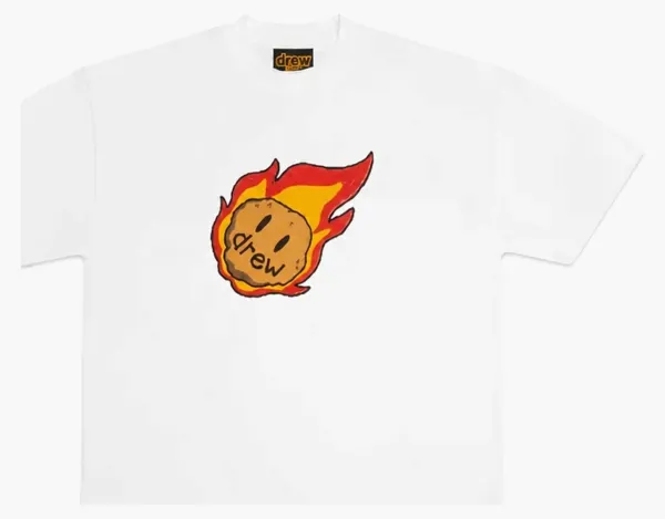 Drew House asteroid ss tee white