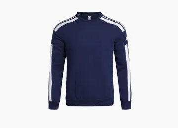 Adidas Round Neck Pullover Long Sleeves Blue