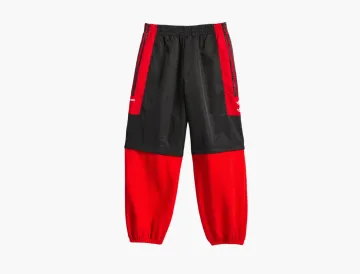 Adidas Originals x Willy Chavarria Fleece Zip Off Pants Black/Red