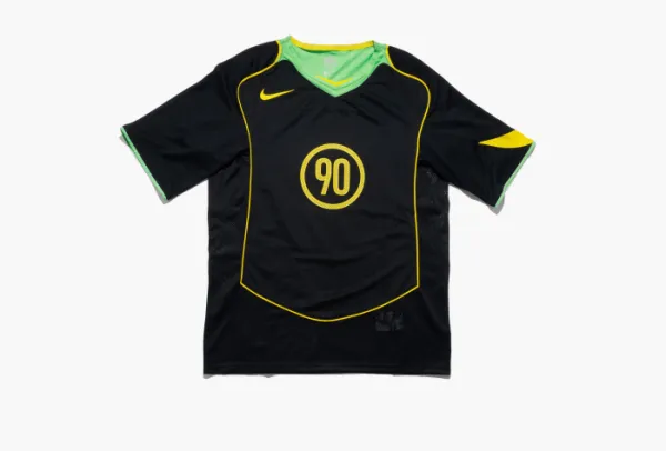 Nike Total 90 Dri-Fit Soccer Jersey Black/Green Spark/Opti Yellow